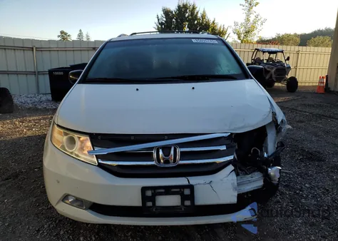 2012 Honda Odyssey Touring from USA, damaged, VIN 5FNRL5H98CB120634